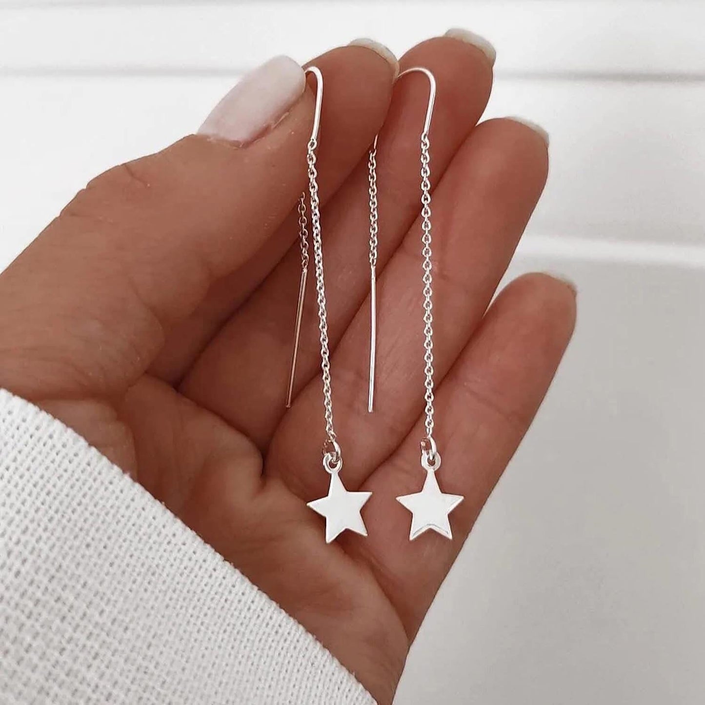 Aros Estrellas Pasadores ⭐️