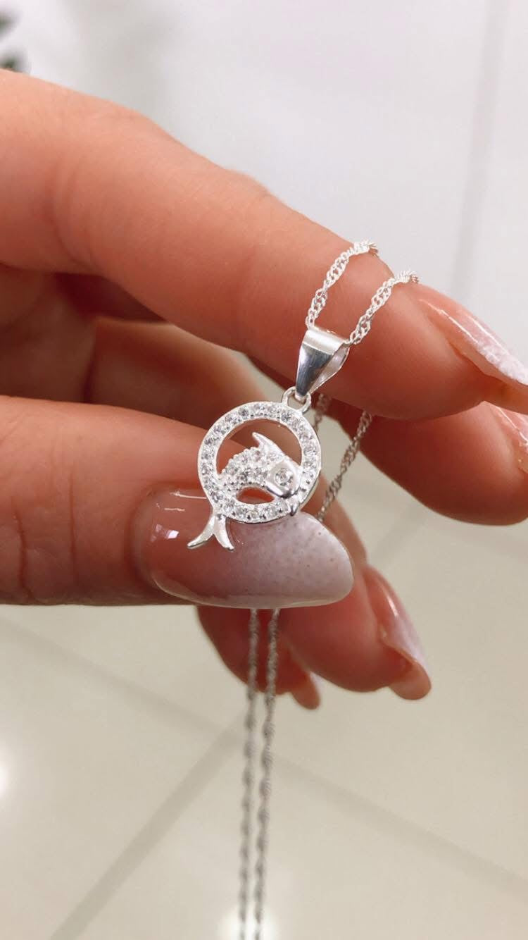 Collar Delfín 🐬 Microcircones